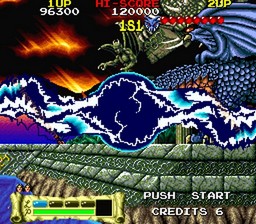 une photo d'Ã©cran de The Astyanax sur Arcade